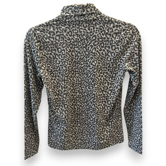 NWT J McLaughlin Nadia Turtleneck in Petit Leopard, XS - Picture 2 of 2